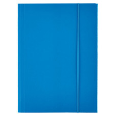 MAPA CARTON CU ELASTIC ALBASTRU DESCHIS ECONOMY ESSELTE