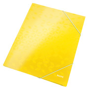 MAPA CARTON CU ELASTIC GALBENA WOW LEITZ MAPA CARTON CU ELASTIC GALBENA WOW LEITZ