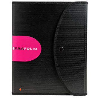 MAPA CONFERINTA CU 6 COMPART. SI BLOC NOTES NEAGRA EXACOMPTA