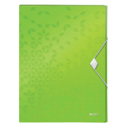 MAPA PLASTIC CU BURDUF 30MM VERDE WOW LEITZ