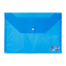 MAPA PLASTIC CU BUTON A4 ALBASTRA DELI MAPA PLASTIC CU BUTON A4 ALBASTRA DELI