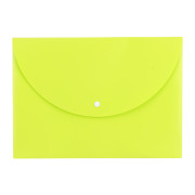 MAPA PLASTIC CU BUTON A4 DIV. CULORI NEON DELI MAPA PLASTIC CU BUTON A4 DIV. CULORI NEON DELI