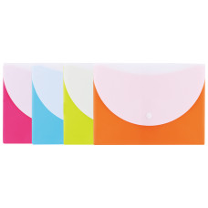 MAPA PLASTIC CU BUTON A5 DIV. CULORI NEON DELI MAPA PLASTIC CU BUTON A5 DIV. CULORI NEON DELI
