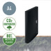 MAPA PLASTIC CU BUTON NEAGRA JUMBO RECYCLE LEITZ MAPA PLASTIC CU BUTON NEAGRA JUMBO RECYCLE LEITZ