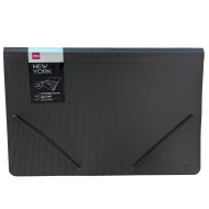 MAPA PLASTIC CU ELASTIC 12 SEPARATOARE DELI