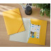 MAPA PLASTIC CU ELASTIC A4 GALBEN CHIHLIMBAR COSY LEITZ