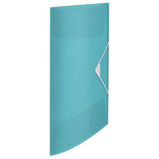 MAPA PLASTIC CU ELASTIC ALBASTRA 150 COLI RECICLABILA COLOURBREEZE ESSELTE