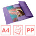 MAPA PLASTIC CU ELASTIC LAVANDA 150 COLI RECICLABILA COLOURBREEZE ESSELTE