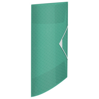 MAPA PLASTIC CU ELASTIC VERDE 150 COLI RECICLABILA COLOURBREEZE ESSELTE