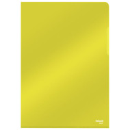 MAPA PROTECTIE A4 CRISTAL TIP L GALBENA 150 MICRONI ESSELTE