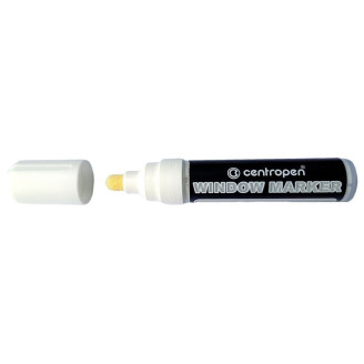 MARKER CRETA LICHIDA ALBA 2-15MM VARF ROTUND 9121 CENTROPEN MARKER CRETA LICHIDA ALBA 2-15MM VARF ROTUND 9121 CENTROPEN