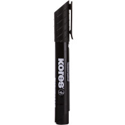 MARKER PERMANENT NEGRU VARF ROTUND 3MM ECO KORES