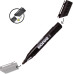 MARKER PERMANENT NEGRU VARF ROTUND 3MM ECO KORES