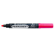 MARKER PERMANENT ROSU VARF ROTUND 2.5MM 8566 CENTROPEN MARKER PERMANENT ROSU VARF ROTUND 2.5MM 8566 CENTROPEN