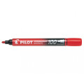 MARKER PERMANENT ROSU VARF ROTUND 3MM 100 PILOT