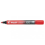 MARKER PERMANENT ROSU VARF ROTUND 3MM 100 PILOT MARKER PERMANENT ROSU VARF ROTUND 3MM 100 PILOT