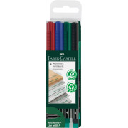 MARKER PERMANENT SET 4 F MULTIMARK FABER-CASTELL MARKER PERMANENT SET 4 F MULTIMARK FABER-CASTELL