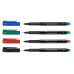 MARKER PERMANENT SET 4 S MULTIMARK FABER-CASTELL