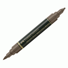 MARKER SOLUBIL SEPIA INCHIS 175A.DURER FABER-CASTELL