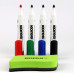 MARKER WHITEBOARD 4/SET 3MM + BURETE MAGNETIC KORES