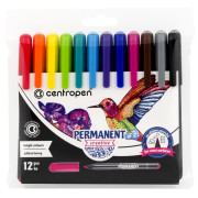 MARKERE PERMANENTE CREATIVE SLIM 12/SET CENTROPEN MARKERE PERMANENTE CREATIVE SLIM 12/SET CENTROPEN