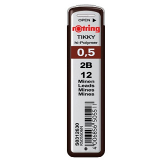 MINA CREION 0.5MM 2B ROTRING MINA CREION 0.5MM 2B ROTRING