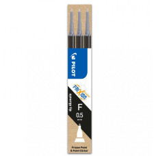 MINA ROLLER 0.5MM NEAGRA 3/SET POINT FRIXION PILOT