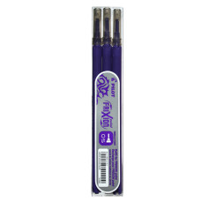 MINA ROLLER 0.5MM VIOLET POINT 3/SET FRIXION PILOT