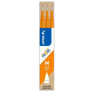 MINA ROLLER 0.7MM PORTOCALIE 3/SET FRIXION PILOT MINA ROLLER 0.7MM PORTOCALIE 3/SET FRIXION PILOT