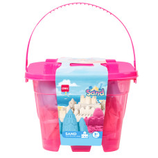 NISIP MODELABIL GALETUSA 500G + 6 FORME MODELAJ ROZ DELI