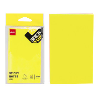 NOTES ADEZIV 76*126MM DIV. CULORI PASTEL POLYBAG DELI