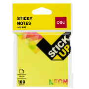 NOTES ADEZIV 76*76MM 100 FILE NEON DELI NOTES ADEZIV 76*76MM 100 FILE NEON DELI