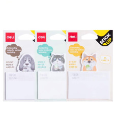 NOTES ADEZIV PISICI/CATEI 75*84MM 25 FILE DELI