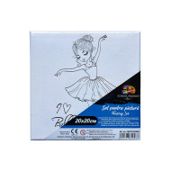 PANZA PREDESENATA PE SASIU 20*20CM BALET SF ART PIGNA