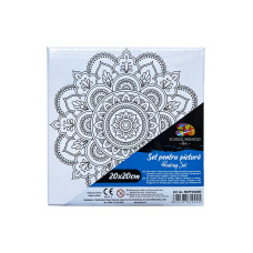 PANZA PREDESENATA PE SASIU 20*20CM MANDALE SF ART PIGNA