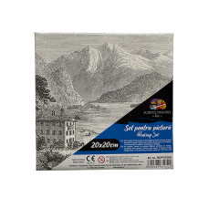 PANZA PREDESENATA PE SASIU 20 x 20 CM PEISAJ 2 SF ART PIGNA