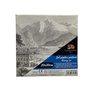 PANZA PREDESENATA PE SASIU 20 x 20 CM PEISAJ 2 SF ART PIGNA