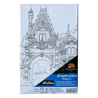 PANZA PREDESENATA PE SASIU 20*30CM CASTEL SF ART PIGNA