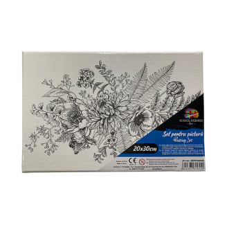 PANZA PREDESENATA PE SASIU 20 X 30 CM FLORI SF ART PIGNA PANZA PREDESENATA PE SASIU 20 X 30 CM FLORI SF ART PIGNA
