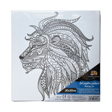 PANZA PREDESENATA PE SASIU 30*30CM MANDALE LEU SF ART PIGNA PANZA PREDESENATA PE SASIU 30*30CM MANDALE LEU SF ART PIGNA