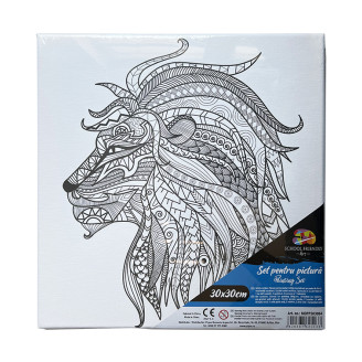 PANZA PREDESENATA PE SASIU 30*30CM MANDALE LEU SF ART PIGNA PANZA PREDESENATA PE SASIU 30*30CM MANDALE LEU SF ART PIGNA