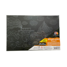 PANZA PREDESENATA PE SASIU NEAGRA 20 x 30 CM MARE SF ART PIGNA PANZA PREDESENATA PE SASIU NEAGRA 20 x 30 CM MARE SF ART PIGNA