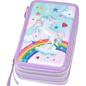 PENAR ECHIPAT 44 PIESE 3 FERMOARE UNICORN FABER-CASTELL