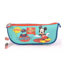 PENAR ETUI TRIUNGHIULAR MICKEY ALBASTRU VERDE PIGNA