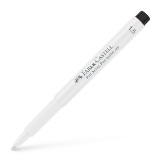 PITT ARTIST PEN CALIGRAFIC 1.5 ALB FABER-CASTELL PITT ARTIST PEN CALIGRAFIC 1.5 ALB FABER-CASTELL