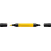 PITT ARTIST PEN DUAL MARKER GABLEN CADMIUM 107 FABER-CASTELL PITT ARTIST PEN DUAL MARKER GABLEN CADMIUM 107 FABER-CASTELL