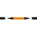 PITT ARTIST PEN DUAL MARKER PORTOCALIU GLAZURAT 113 FABER-CASTELL
