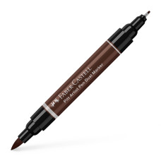 PITT ARTIST PEN DUAL MARKER SEPIA INCHIS 175 FABER-CASTELL PITT ARTIST PEN DUAL MARKER SEPIA INCHIS 175 FABER-CASTELL
