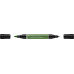 PITT ARTIST PEN DUAL MARKER VERDE CROM OPAC 174 FABER-CASTELL PITT ARTIST PEN DUAL MARKER VERDE CROM OPAC 174 FABER-CASTELL