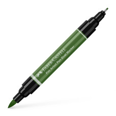 PITT ARTIST PEN DUAL MARKER VERDE CROM OPAC 174 FABER-CASTELL PITT ARTIST PEN DUAL MARKER VERDE CROM OPAC 174 FABER-CASTELL